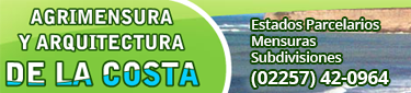 Agrimensura y arquitectura de la costa